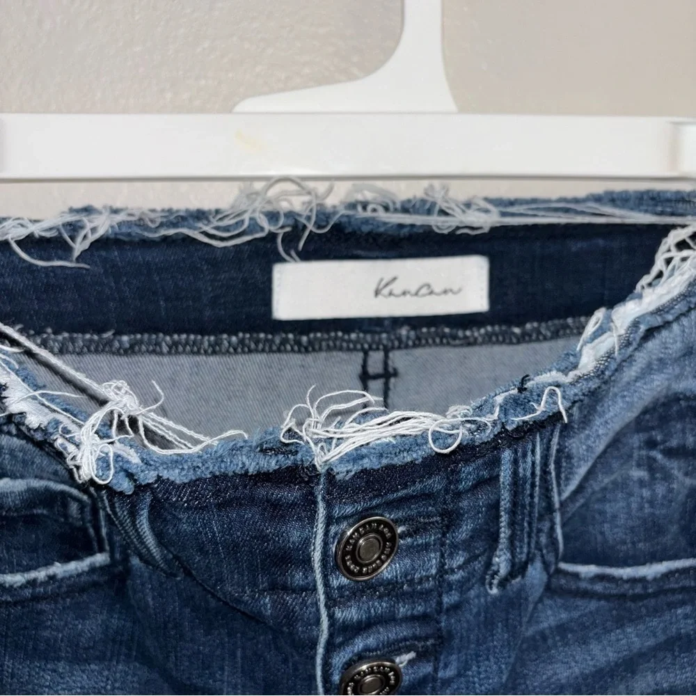 KANCAN Lucia Ankle Skinny med/dark wash Size 25/3 - Picture 7 of 7